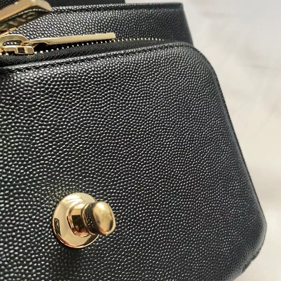 Chanel Paris blk caviar business Affinity shoulder medium top handle classic bag - Picture 7 of 16